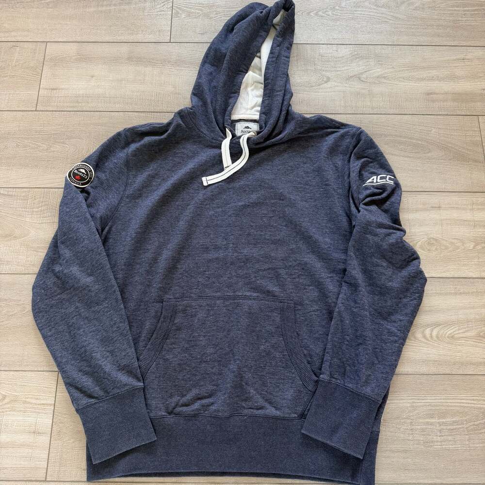 Roots73 ACC Hoodie Mens XL Navy Heather Pullover
